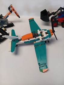 Lego Technic 42117 Airplane And Other Construction Vehicles Lot Incomplete 