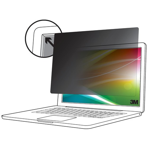 3M Bright Screen Sichtschutzfilter für 14" Laptop 16:9 (BP140W9B) - Bild 2 von 3