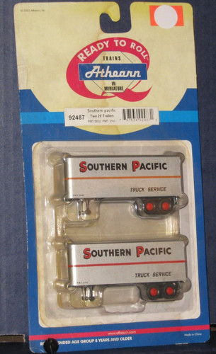 Juego de remolque para cachorros Athearn HO #92473, 25', Pacífico Sur | Zustand: New