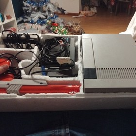 Nintendo NES Action Set Boxed Super Mario Duck Hunt 3 Controllers Working