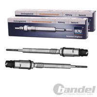 2X Beru GlÜHkerze FüR Opel Astra J (P10) Corsa D (S07) Meriva B (S10) 1.3 Cdti