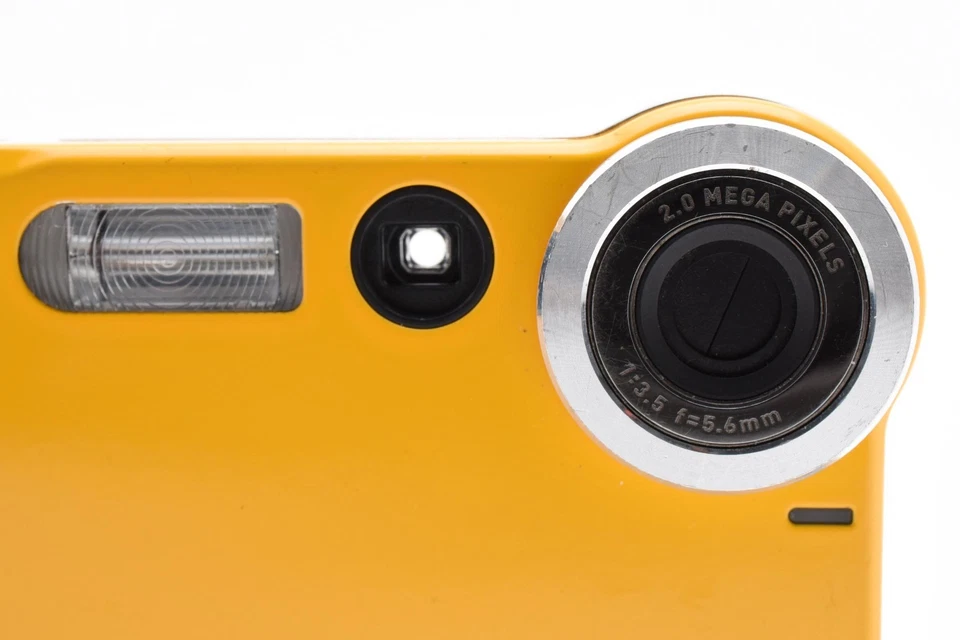 Cámara digital compacta amarilla rara [CASI COMO NUEVA] CASIO EXILIM EX-S20 2,0 MP JAPÓN Foto 2 de 4