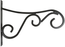 Esschert Design Large Metal Victorian Wall Mounted Hanging Basket Hook