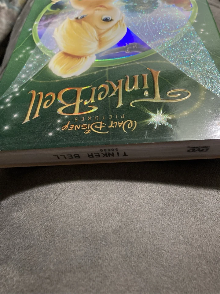 New Sealed Disney DVD Tinker Bell 2008 w/ Slip Cover Peter Pan Neverland Fairies - Image 3 of 4