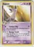 Espeon 16/100 Ex Battle Stadium Non E-reader Border (2004 print) Damaged