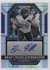 2023 Panini Prizm Draft Picks Hyper Evan Hull #DPA-EVH Auto 1ce5