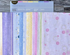 Creative Memories EXPRESS YOURSELF 18-pc Double Sided Paper Pack Scrapbook