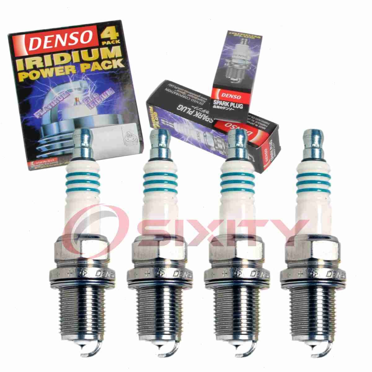 4 pc Denso Iridium Power Spark Plugs for 1996-1998 Suzuki X-90 1.6L L4 qf