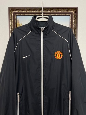 Vintage Nike Manchester United Football Train Jacket Windbreaker