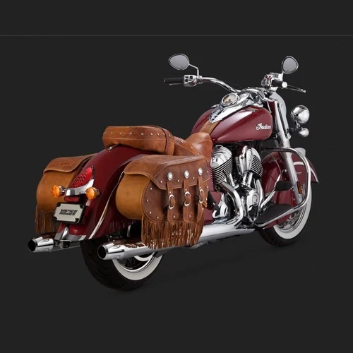 Vance & Hines Classic 4" Slip-ons 2014-2019 Indian Chief Classic/Vintage 18537 - Image 2 of 4