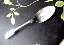 Georgian Period Silver Fiddle Pattern Teaspoon c.1810, 26g,