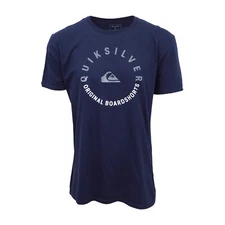 QUIKSILVER MENS CAMINO NAVY  T SHIRT