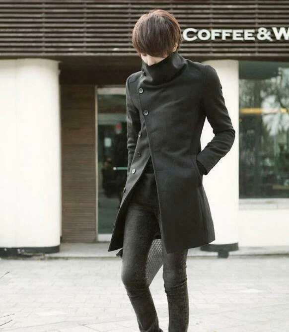 Men's fashion jacket coat slim sale