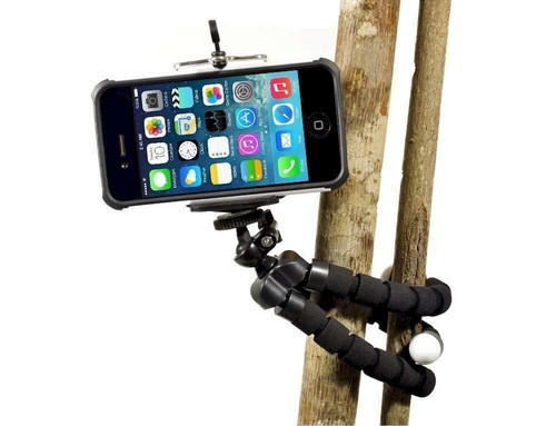 Support Trépied Pour Smartphone Mini Trépied Universale Flexible Trépied - Photo 7 sur 8