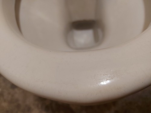 1960 Shaws Glazed Brick "Reflectoware A20" Enamelled Fireclay S Trap Toilet Pan - Picture 10 of 13