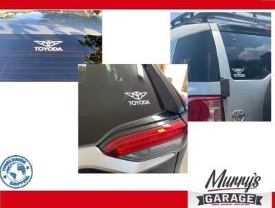 Toyota TOYODA Starwars Sticker 5x10cm Autoaufkleber Aufkleber Carsticker JDM