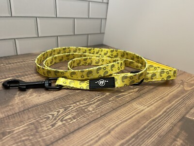 Yellow Paisley Pattern Leash (~6ft)