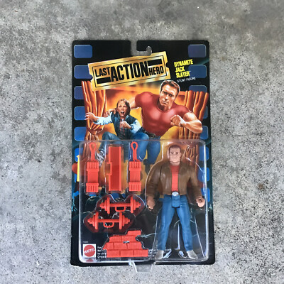 Vintage 1993 Mattel Last Action Hero Dynamite Jack Slater Stunt