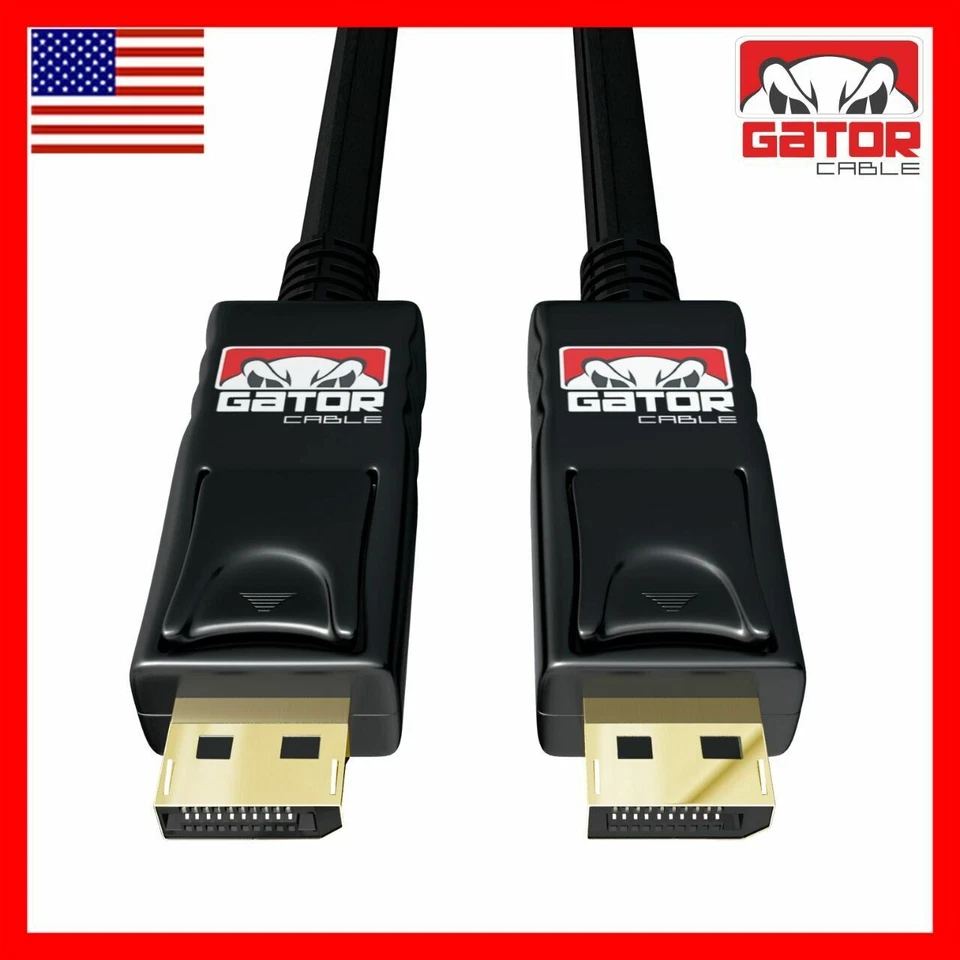 DisplayPort to DisplayPort Cable DP to DP 4K 60Hz HighSpeed UHD Video Audio Data - Image 3 of 4