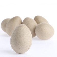 36 Ready to Paint 2-1/2" Paper Mache Eggs for Easter and Spring