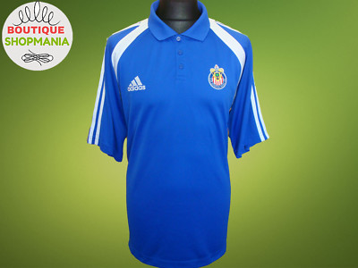 CLUB DEPORTIVO CHIVAS USA MLS Training 2004 (XL) ADIDAS FOOTBALL POLO SHIRT