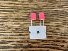 2 New 1 uF 63V Wima MKS Film Capacitors for Stereo Rebuilds 5mm Pitch 1.0 (Qty)