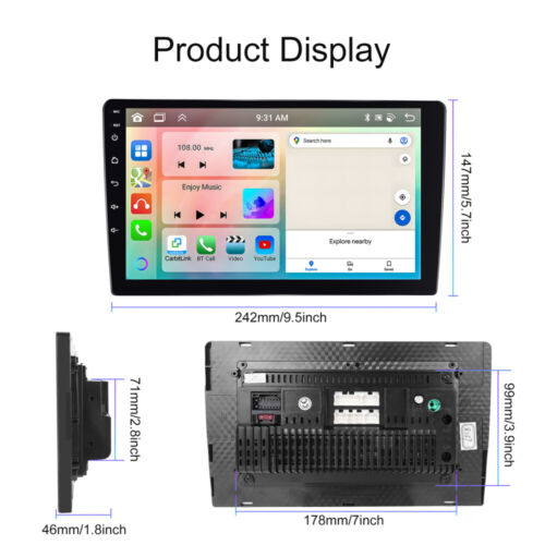 8-Core 4+64GB Autoradio Android 13 für Renault Master Opel Movano B Nissan NV400 - Bild 15 von 24