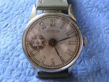MARRIAGE Vintage WristWatch 3602 18J Classic Converted Pocket Watch USSR