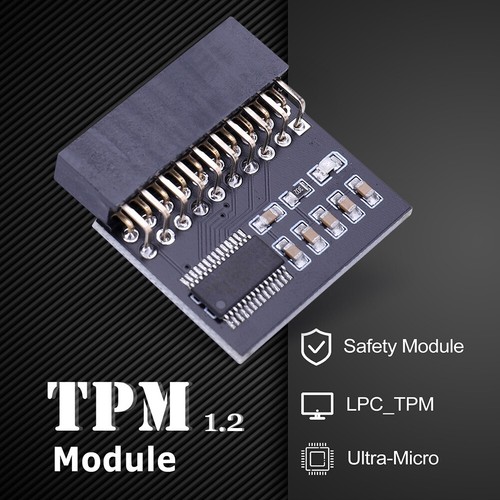 TPM1.2 Motherboards Card Mini LPC 20 Pin Replacement Parts for MSI/Gigabyte - Afbeelding 2 van 12