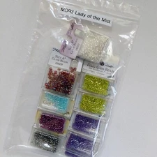 Lady Of The Mist Beaded Cross Stitch Beads Embellishment Pack