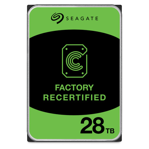 Seagate Exos HDD 28TB ST28000NM000C (Recertified)