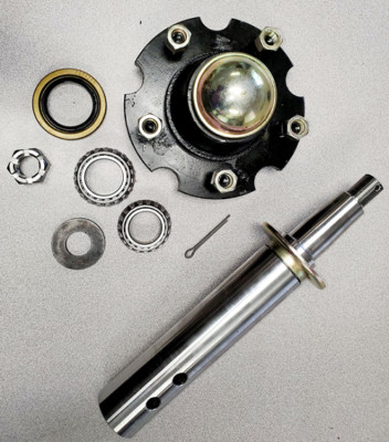 Schulte 203-004 Model FX520 517 Hub & Spindle Complete