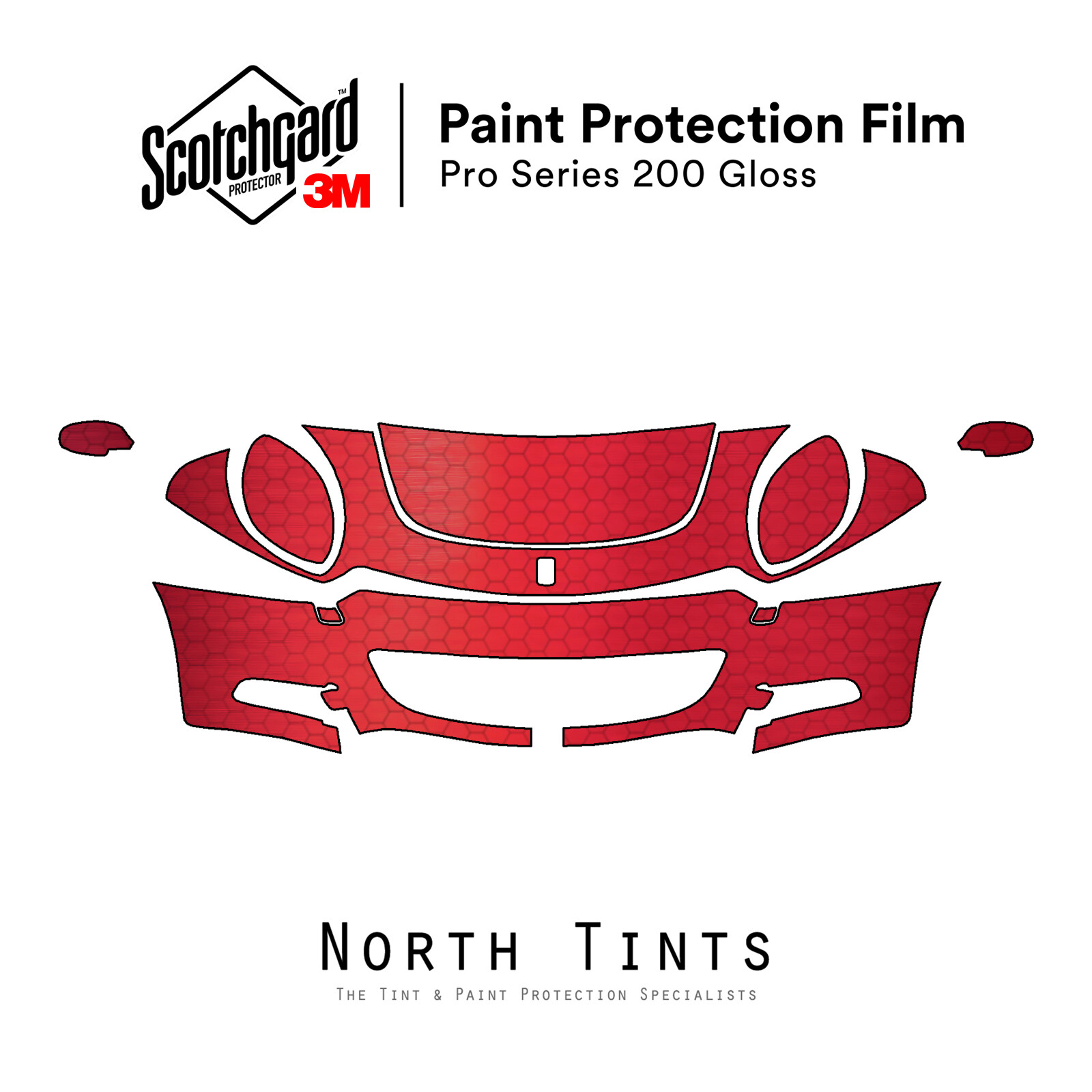 Ferrari 612 Scaglietti 2005-2011 3M PRO Series PreCut Paint Protection Clear Bra