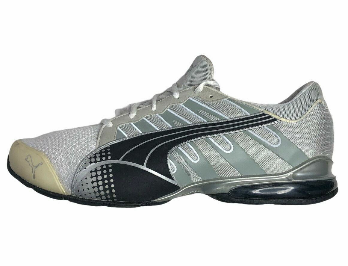 Puma Cell 10 Valiant White/Gray Running 