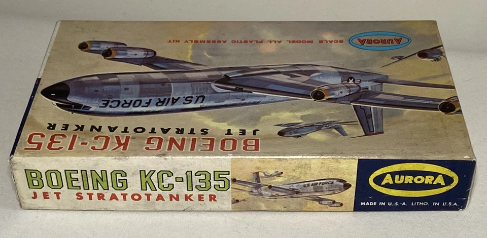 Vintage 1964 AURORA BOEING KC-135 Model Kit, #296-39, Complete In Open Box - Image 3 of 4