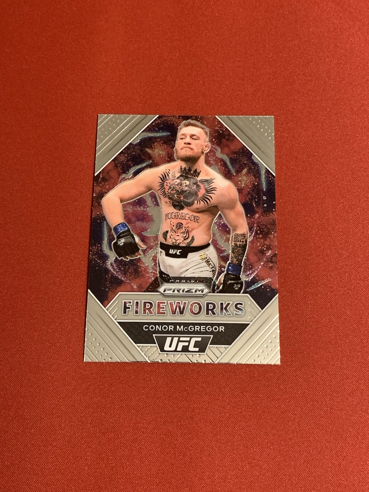 2021 Panini Prizm UFC - Fireworks #1 Conor McGregor