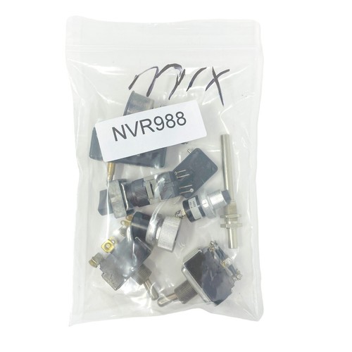 9 pcs Assorted Switch, Toggle Switch, Micro Switch, Pushbutton Switch - Picture 5 of 5