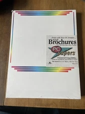 Vintage PC Papers Tri-Fold Computer Printer Paper