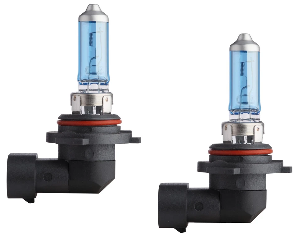 Flosser SilverBlue 9006 60W White Two Bulbs Headlight Low Beam Replacement Lamp - Image 2 of 4