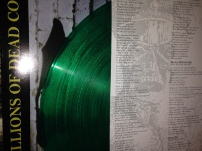 MDC Hey Cop If I Had A Face Like Yours GREEN VINYL LP! millions of dead II.. NEW