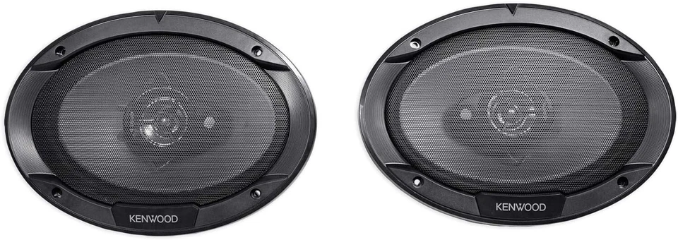 Altavoces Kenwood de 6,5" y 6x9" + Receptor de audio para automóvil Bluetooth de medios digitales de 200 W Foto 3 de 4