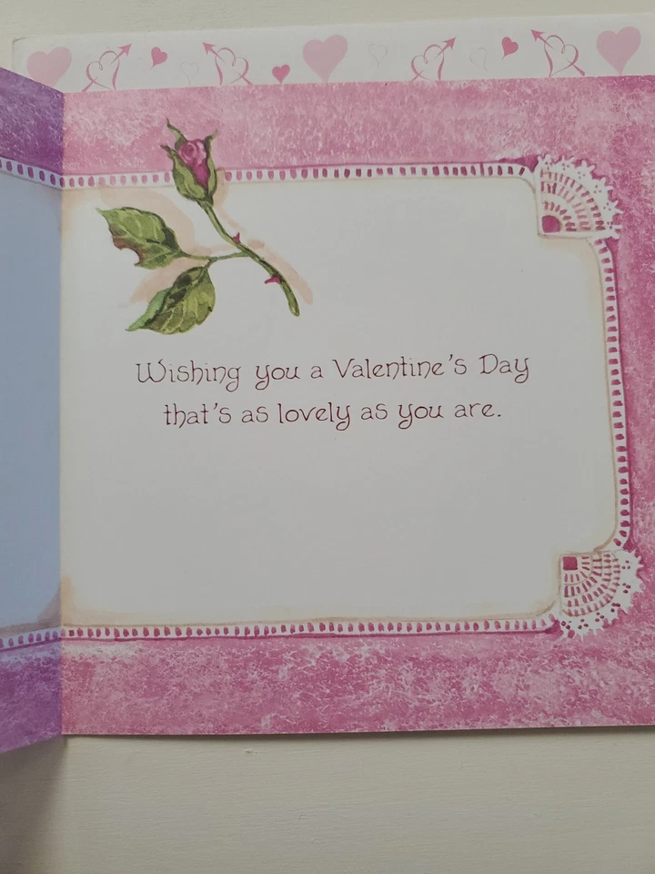 Leanin' Tree Valentine’s Day Greeting Card A Day As Lovely As You Thankful Love - Image 2 of 3