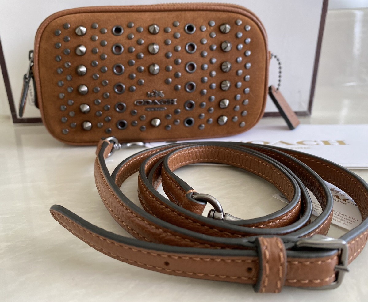 バッグ Coach Signature Studs Shoulder Bag e667 Coach Signature Studded Tote Shoulder Handbag #H0867-F12853 Black