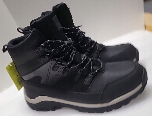 New Men's Rowan Snow Waterproof Winter Boots Black ABR18 All in Motion Size 13 - Picture 4 of 11