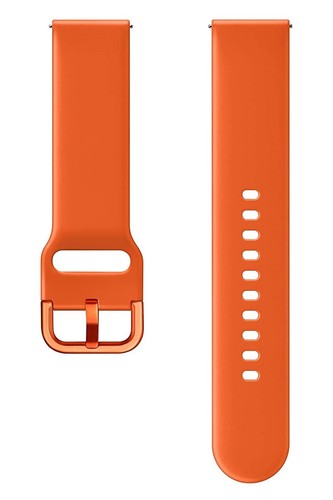 Official Samsung Galaxy Watch Active Silicone Straps - Orange | eBay