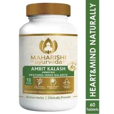 2 PACKUNGEN X Maharishi Amrit Kalash MAK5 Ambrosia 60 Tab KOSTENL...