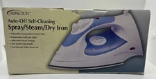 Perfection Self-Cleaning Spray/Steam Dry Iron NEW in BOX
