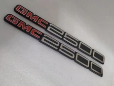 NEW *PAIR* Door "GMC 2500" Emblem 99-06 Savana Sierra