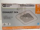 Commercial Electric BF1101 50 CFM Ceiling Mount Bathroom Exhaust NO GRILL