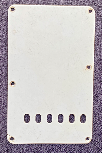 Fender 1957 Vintage Stratocaster Guitar Tremolo trem cover back plate real deal! - Picture 1 of 7